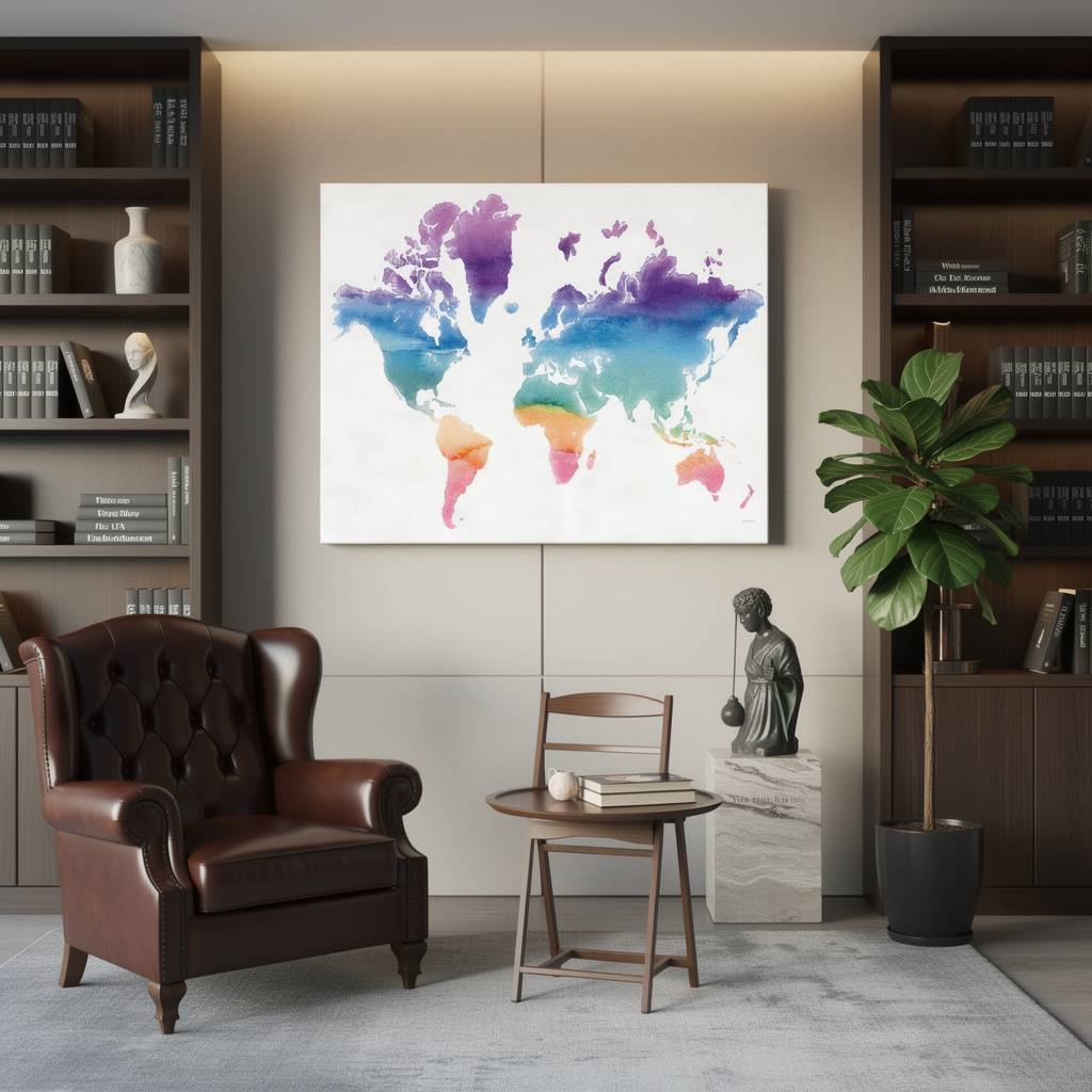 Watercolor World - 마이크 쉬크 #2
