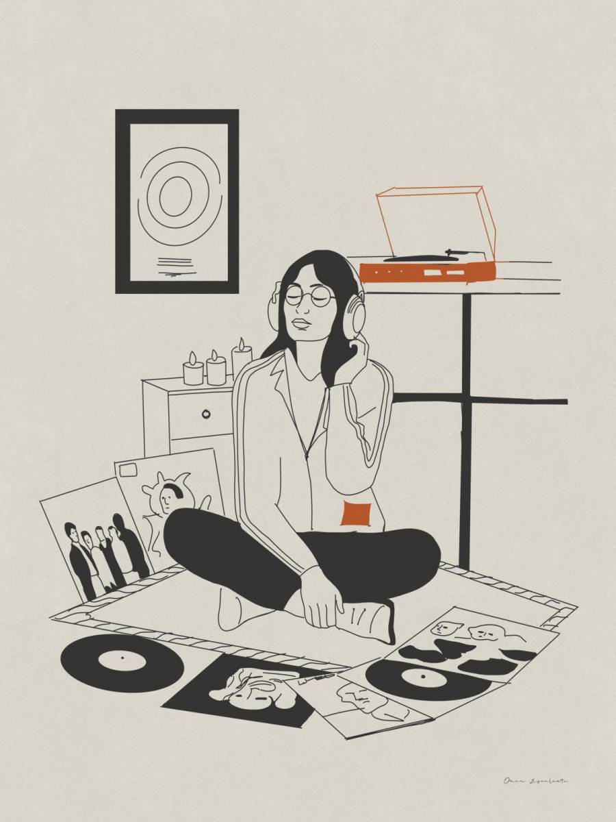 Vinyl Vibe I Vintage Paper